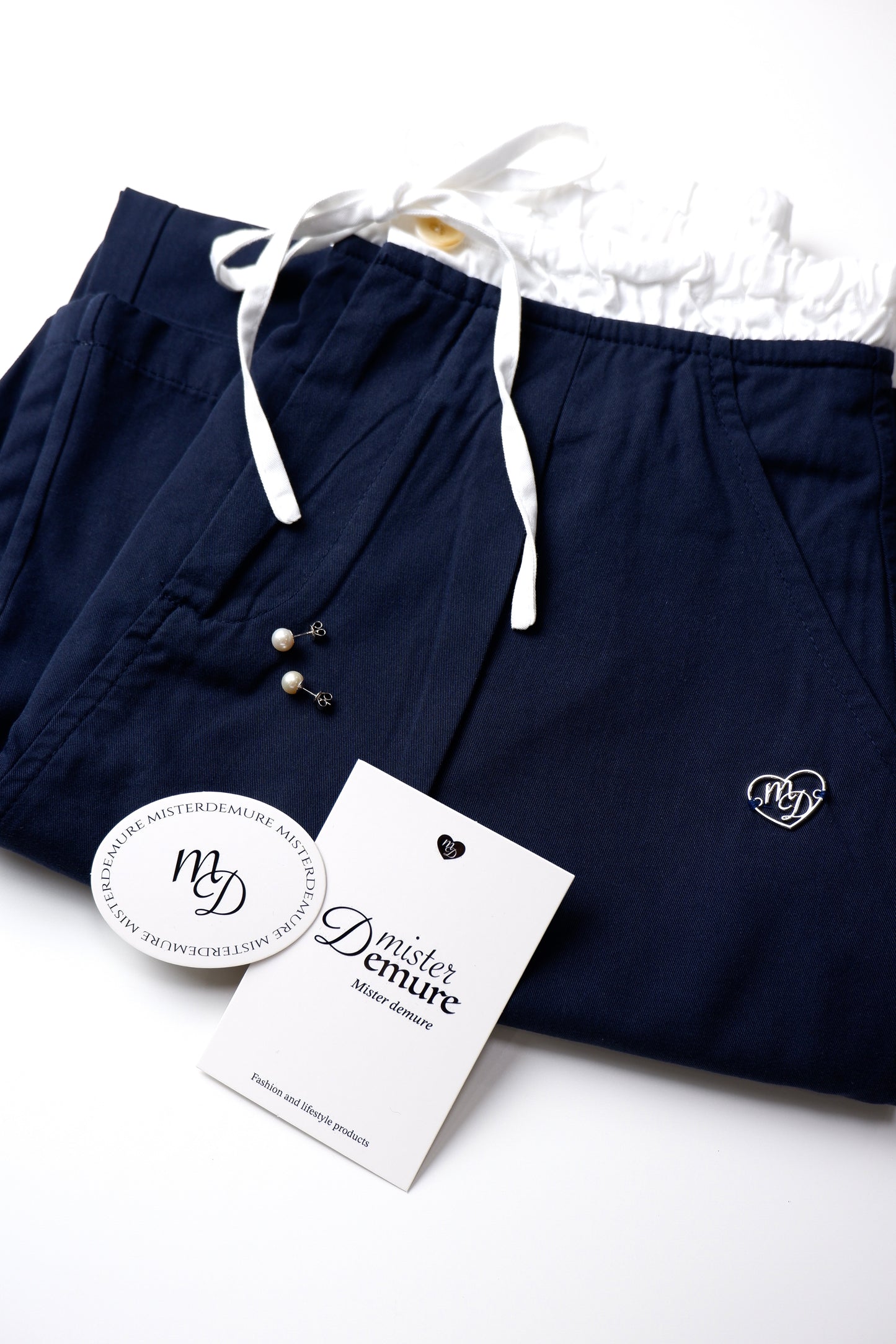 Navy Pants | Quiet Moments Collection