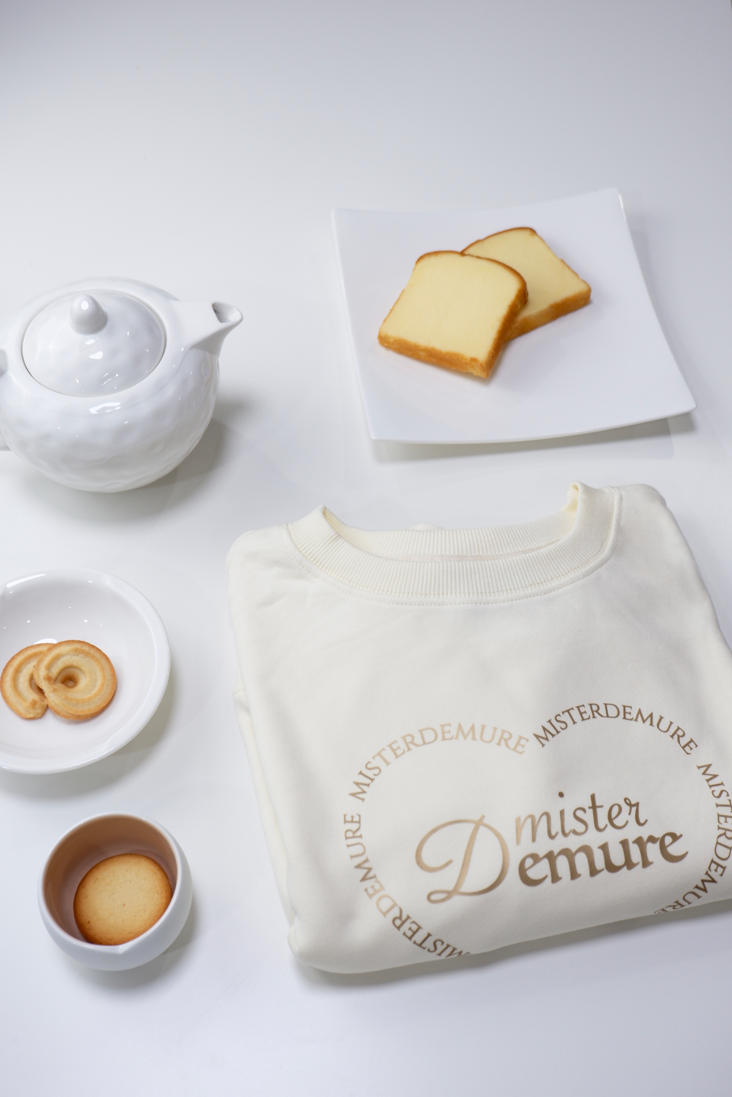 Mister demure’s Buttercream Original Crop Sweater | Winter Collection