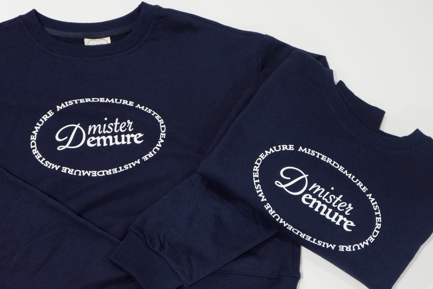 Mister demure’s Navy Blue Original Crop Sweater | Winter Collection