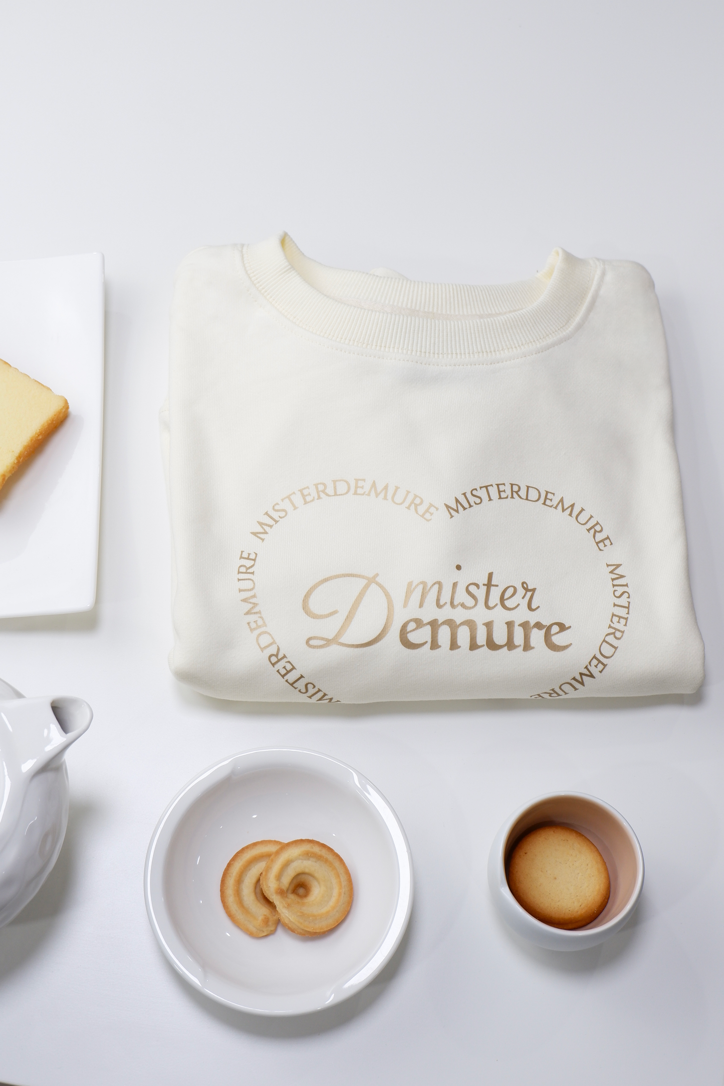 Mister demure’s Buttercream Original Crop Sweater | Winter Collection