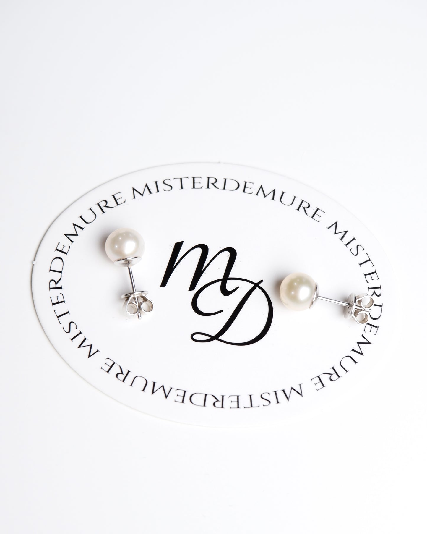 Pearl Studs Earrings | The Grace Collection