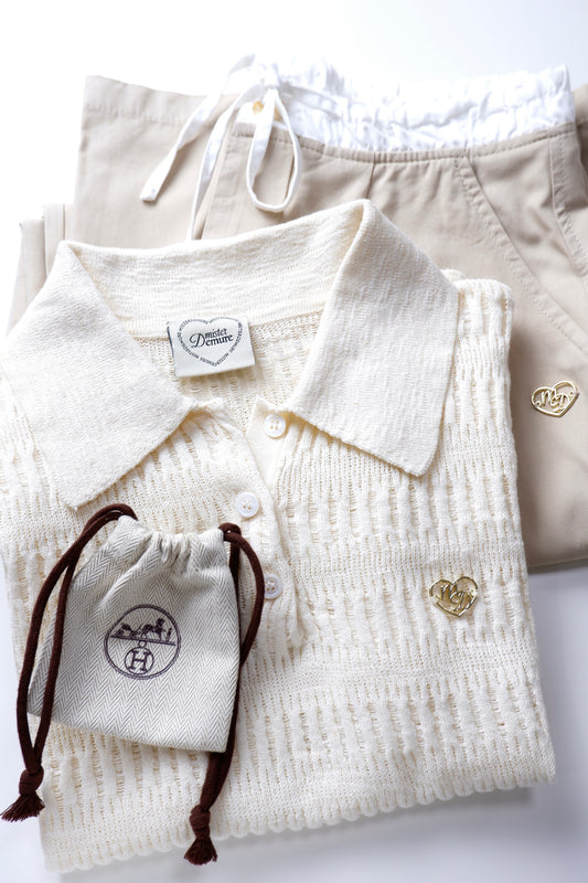 Vanilla Knit Top | Quiet Moments Collection